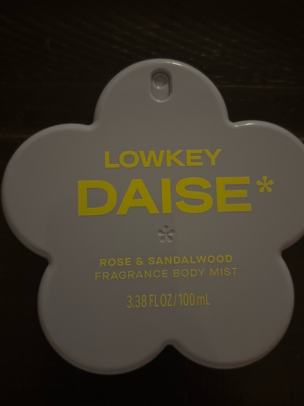Rose & Sandalwood Fragrance Body Mist - White